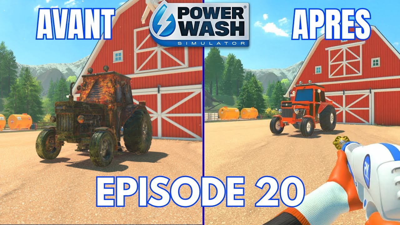 Power Wash Simulator 2 - #20 - Le Tracteur !!!!