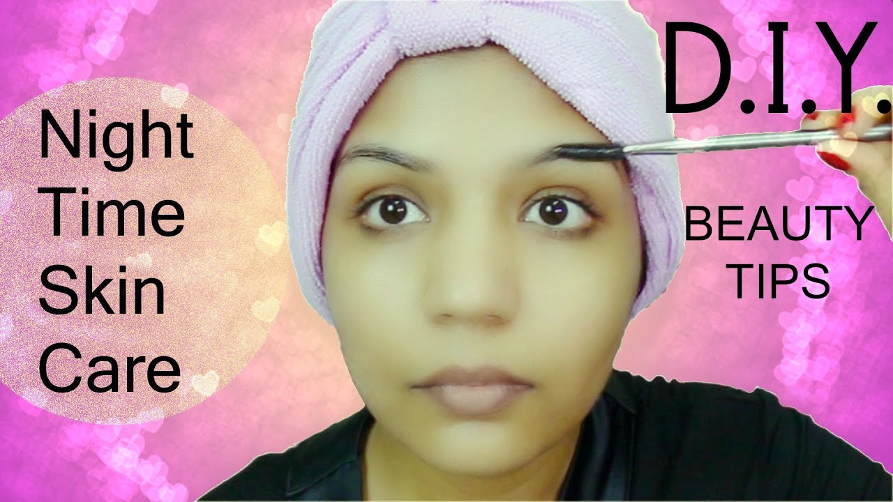 My Night Time Skin Care Routine | How To Grow Eyebrow Eyelash Fast | SuperPrincessjo