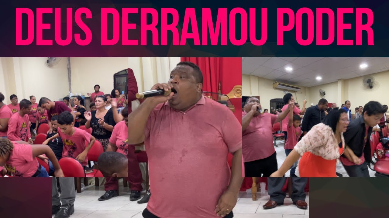 DEUS TOMOU AS CRIANÇAS TODA DA IGREJA NA MARCHA