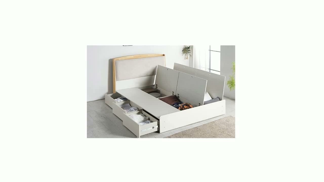 인테리어 품격 생활 가구 편안한 수납공간 킹 침대