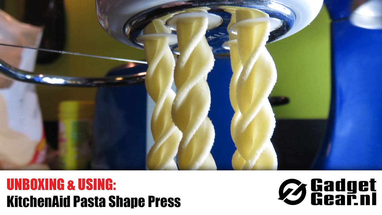 Unboxing & Using: KitchenAid Pasta Shape Press 5KPEXTA