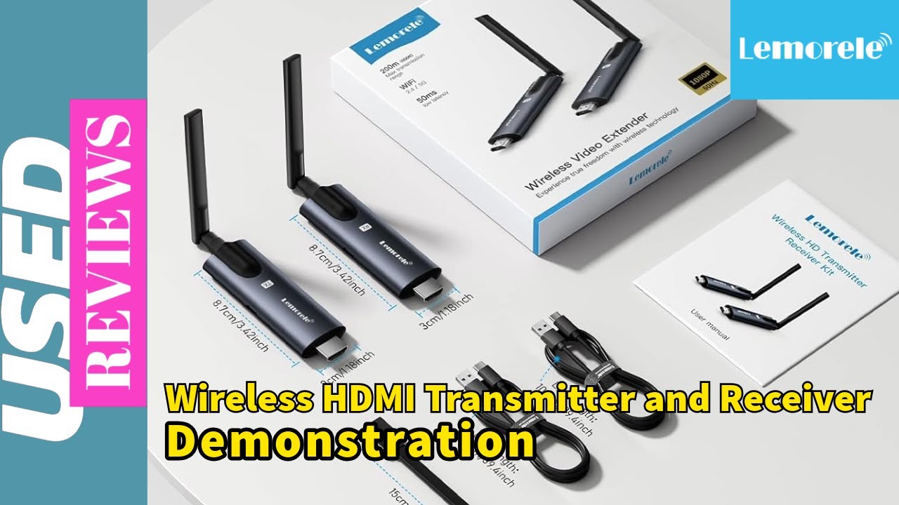 Демонстрация беспроводного HDMI-передатчика и приемника