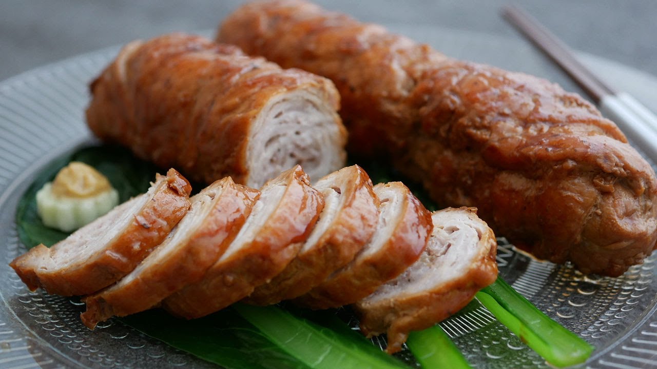 「まるめし」ぽりぽり大根の漬け汁は捨てない!薄切り肉チャーシューを煮ると旨い♡| Pork loin  Char Siu