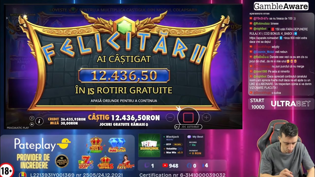 PRIMA MEA RETRAGERE PE 2026! Aparate Pacanele Slots! PragmaticPlay