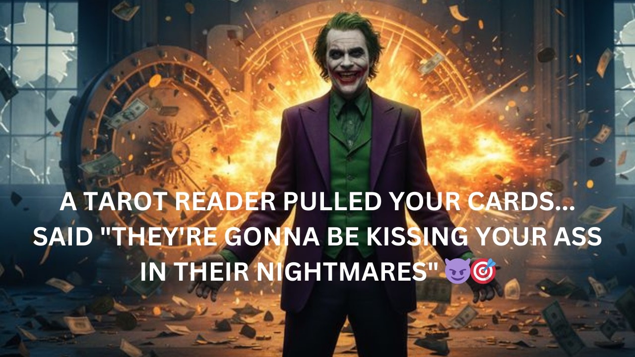 A TAROT READER PULLED YOUR CARDS... SAID 