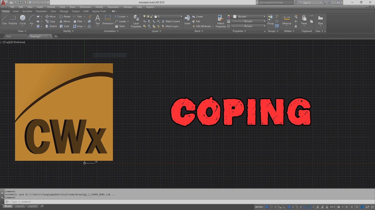 CADWorx Steel - Coping