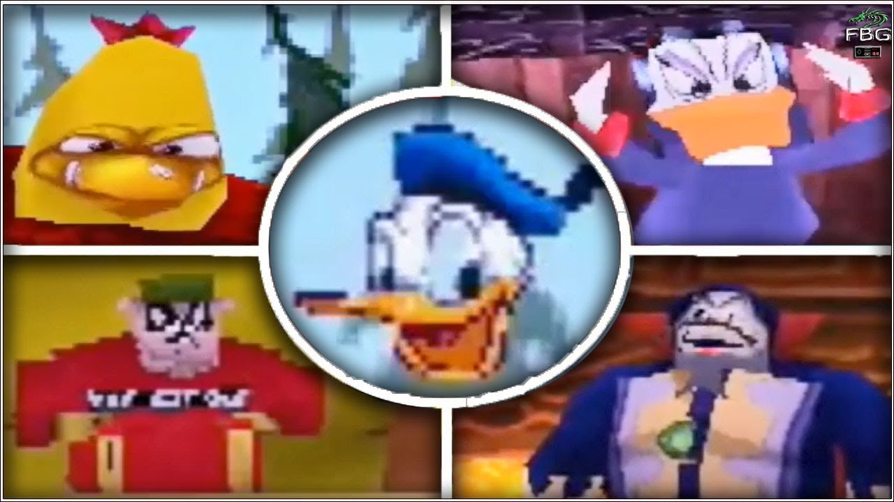 Дональд Дак: Goin Quackers — All Bosses