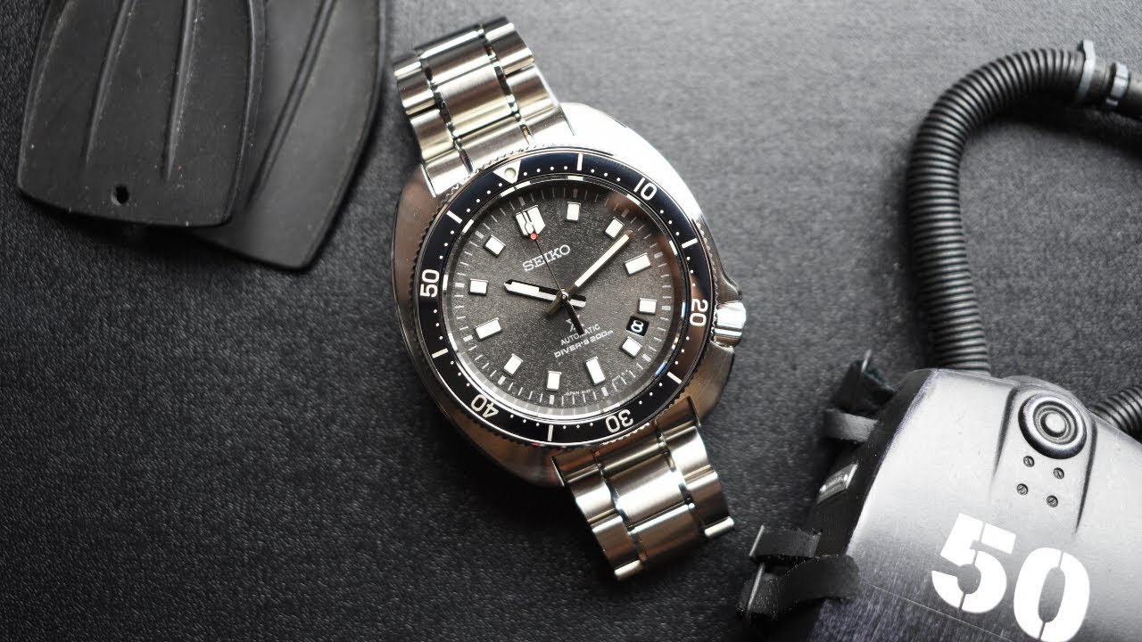 Closer Look: At The New 1970s Diver's Modern Re-Interpretation Seiko Black Ref: SBDX047/SLA051