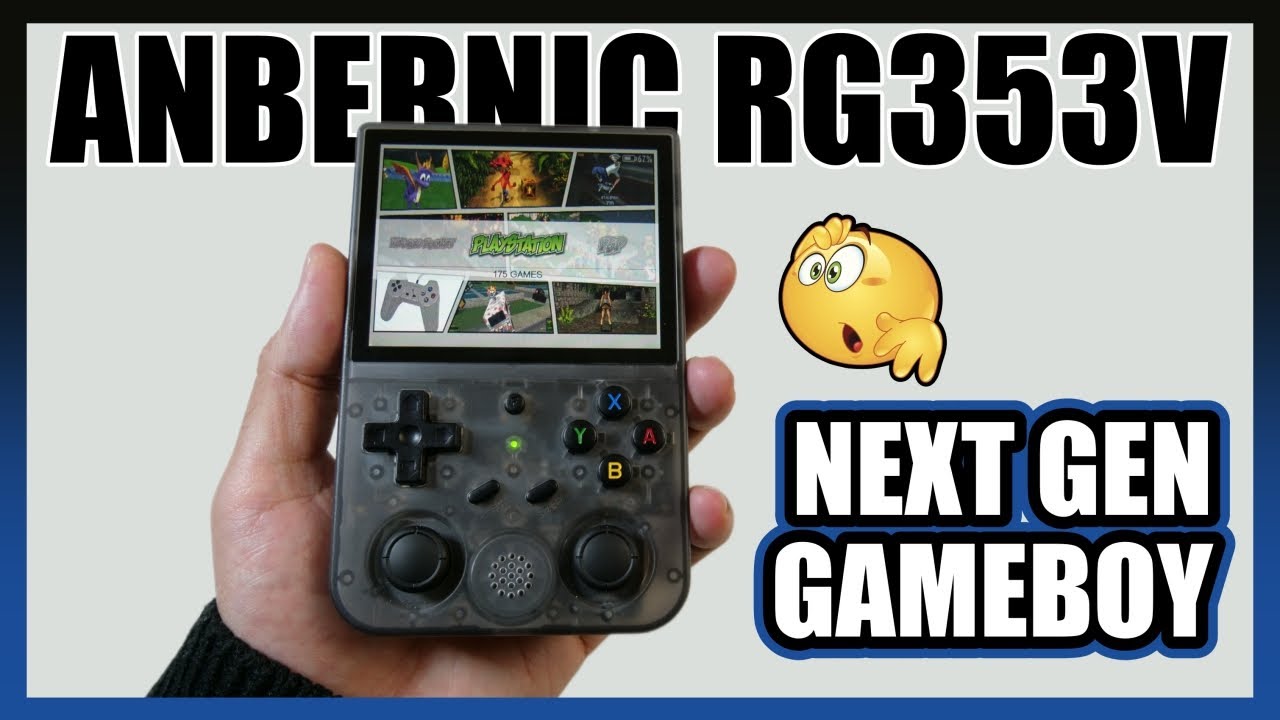 ANBERNIC RG353V — Gameboy следующего поколения — Android / Linux — Этот впечатляет!