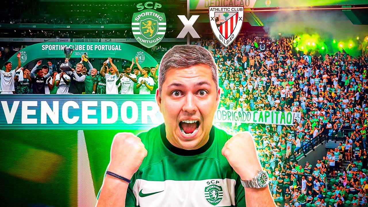 SPORTING VENCEU O TROFÉU 5 VIOLINOS 🎻 ADEUS COATES 😢