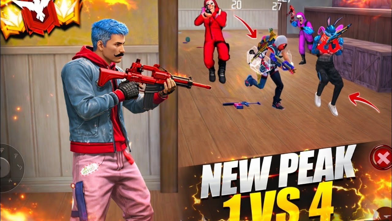 NOOB LOBBY SOLO VS SQUAD MY BEST GAMEPLAY | GARENA FREE FIRE