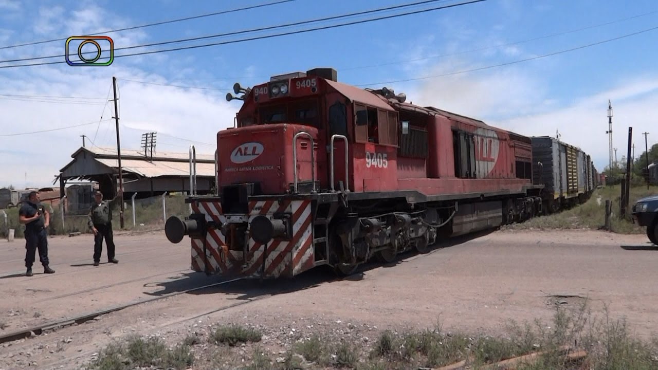 Tren de ALL saliendo de Palmira