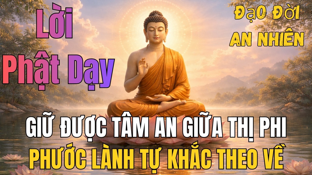 Phật Dạy: Cách Sống Khi Bị Nói Xấu Mà Lòng Vẫn Bình Yên - Ai Nói Gì Mặc Kệ | Đạo Đời An Nhiên