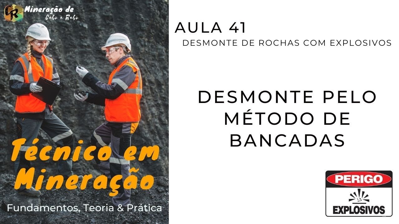 AULA 41 - TM - DESMONTE PELO MÉTODO DE BANCADAS