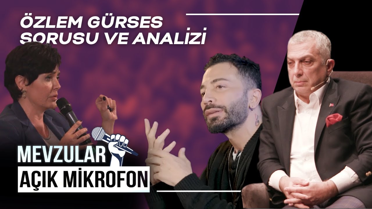 Özlem Gürses'in Sorusu ve Beden Dili Analizi | Metin Külünk | Mevzular Açık Mikrofon Analiz