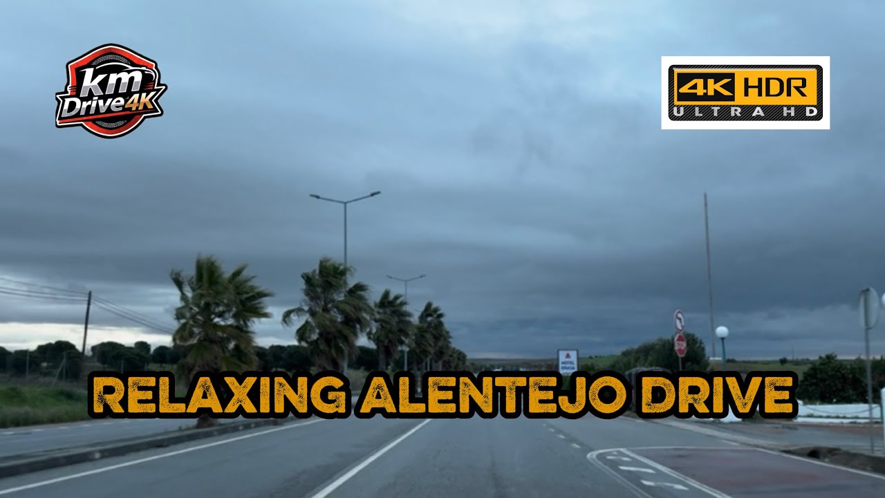 Relaxing Alentejo Drive | Vila Boim - Elvas (Day 02/30) 4K