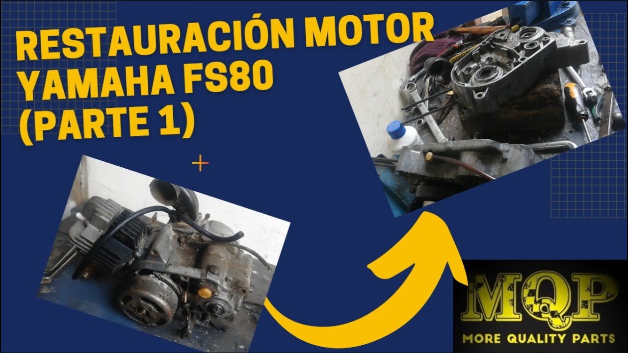 Restauración Motor Yamaha Fs80 FURIA (Parte 1)