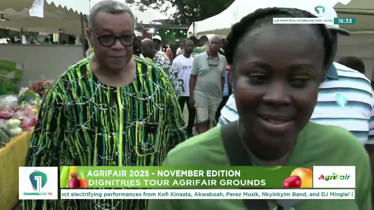 A Proud Moment! Goosie Tanoh Tours AgriFair 2025 & Interacts with Exhibitors 🇬🇭🌾