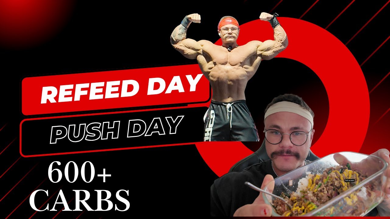600G CARB REFEED | PUSH DAY | PREP VLOG 20