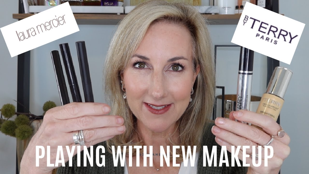 PLAYING WITH NEW MAKEUP | SPRING 🌺 INSPIRED LOOK | BY TERRY HYDRA-CONCEALER | LAURA MERCIER |