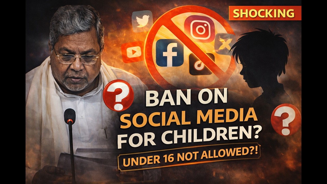 Social Media Ban for Under 16? Karnataka Govt Big Decision Explained | Legal Analysis #socialmedia