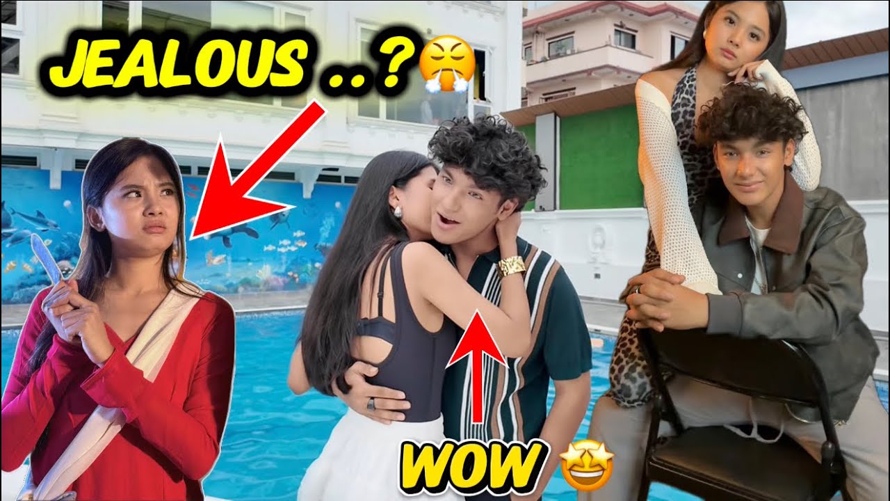 Bhumika got  jealous..?😡| Bhumika sanga music video shoot 😝.