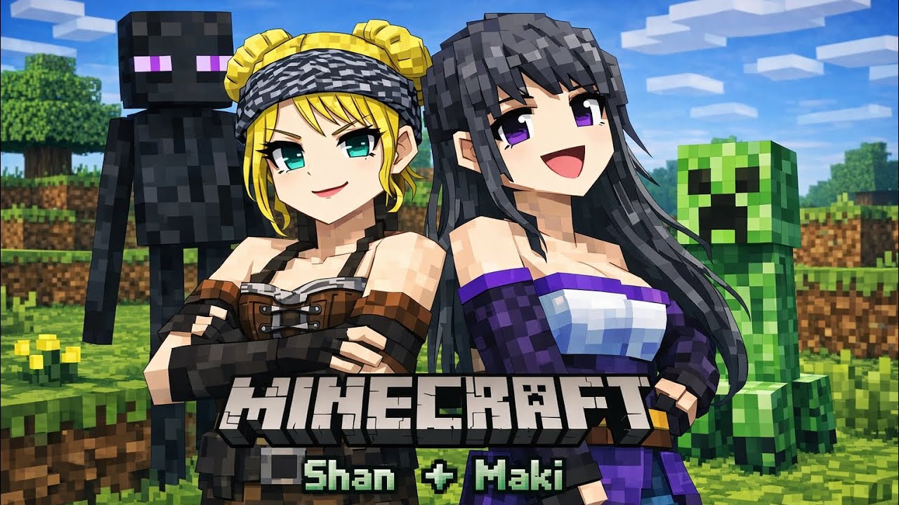 うるせぇ女とのマイクラ
