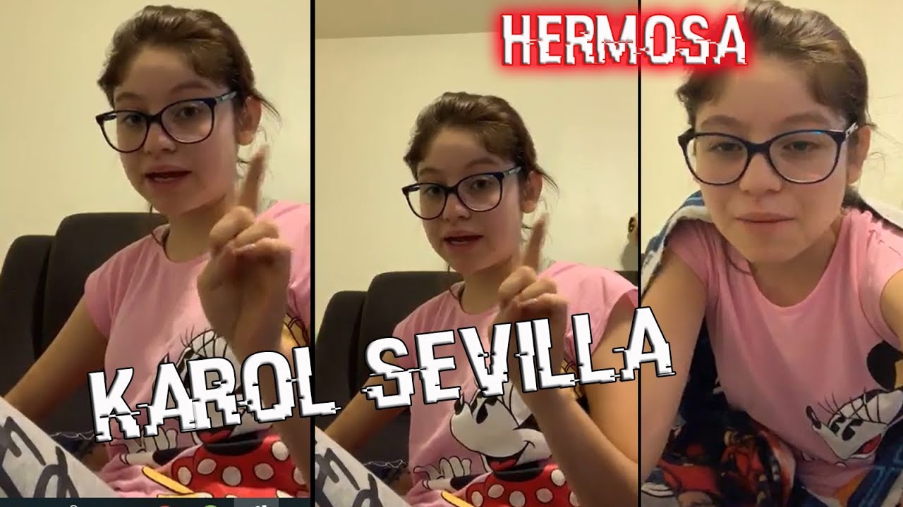 Live de Karol Sevilla por vídeo llamada  con sus fans - 05/05/19