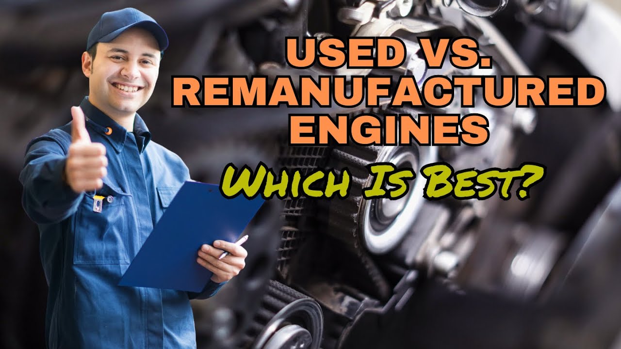 Used vs. Remanufactured Engines: Which is the Better Choice for Your Vehicle?
