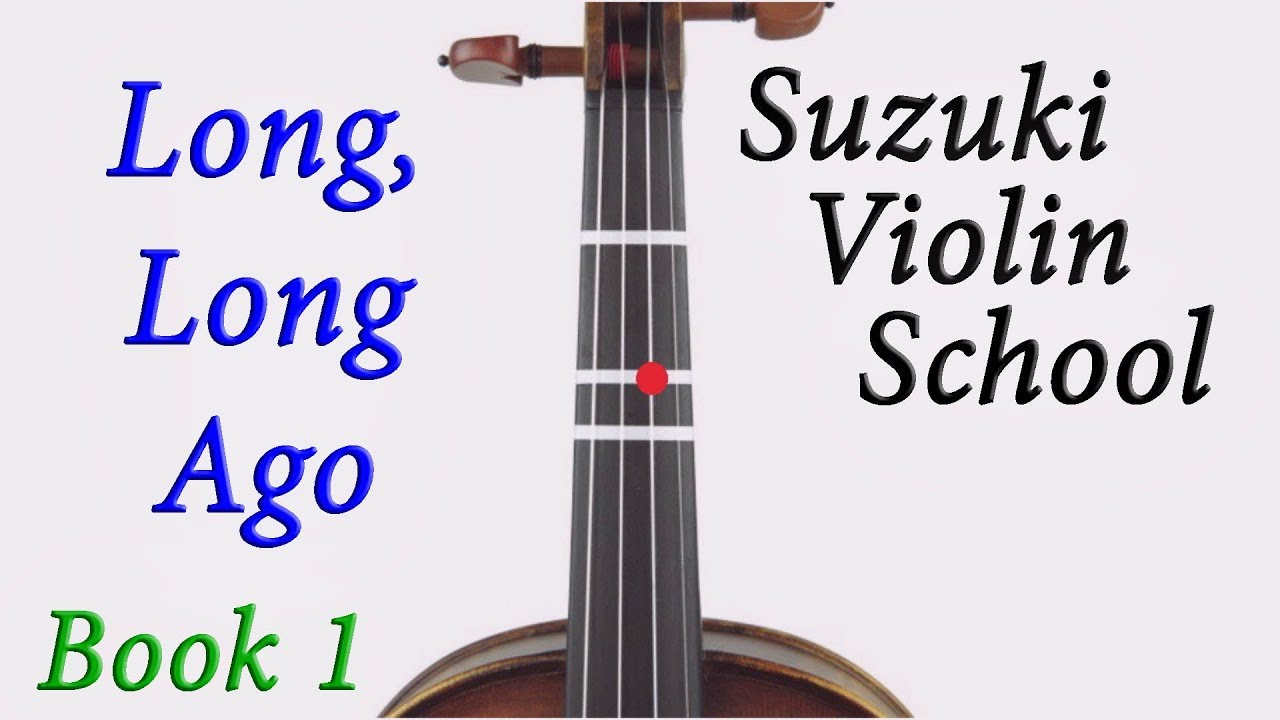 7. Long, Long Ago - Suzuki Book 1 Violin Tutorial (Renee Spady violin)