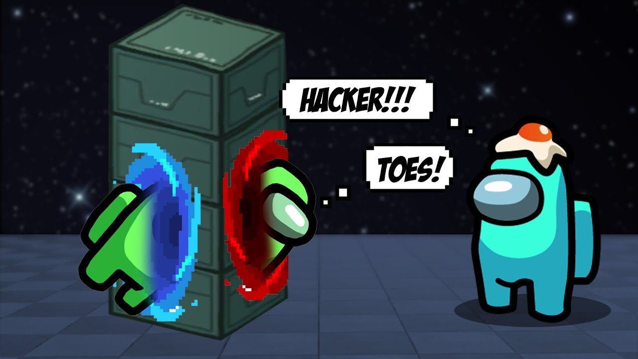 Among Us BUT I Can Walk Through Walls (HACK)