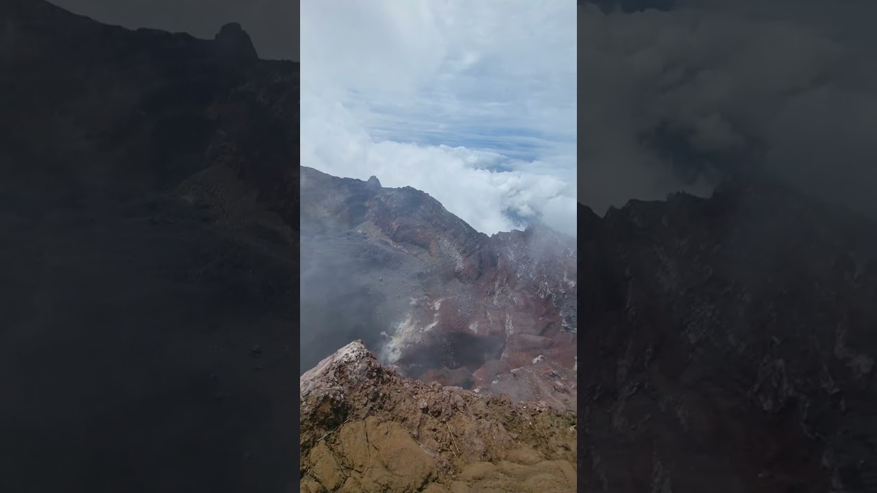 Inside Agung volcano
