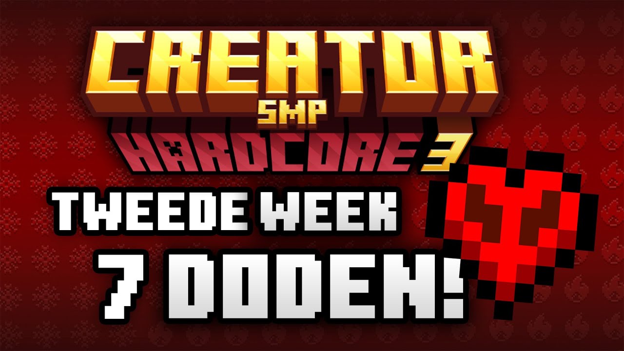 TWEEDE WEEK IN CREATOR SMP 3! 7 DODEN EN DE KILLS ! #creatorsmp #creatorsmp3
