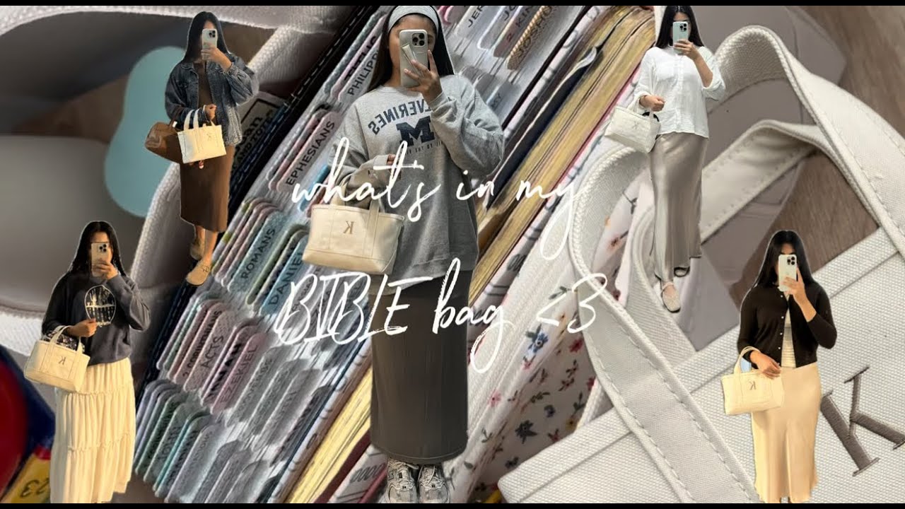 WHAT'S IN MY BIBLE BAG?? As an apostolic/pentecostal girly!