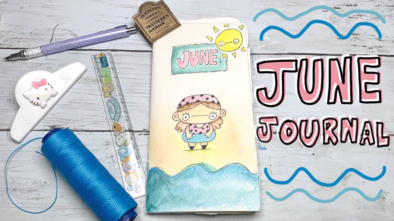 Learn to Make a Notebook Insert and Paint My Journal Cover with Me! 📝🎨✨