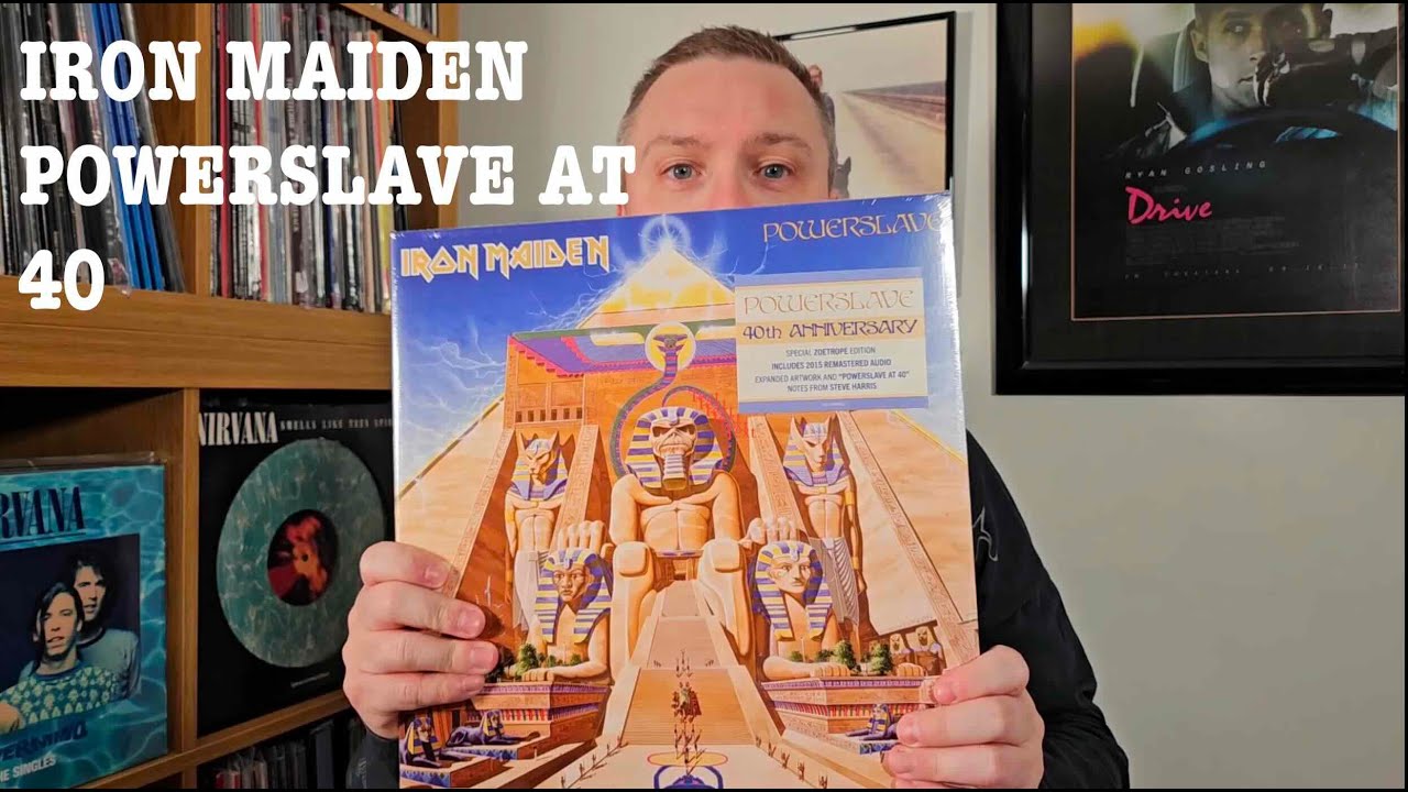Iron Maiden - Powerslave 40th Anniversary Zoetrope Picture Disc Vinyl