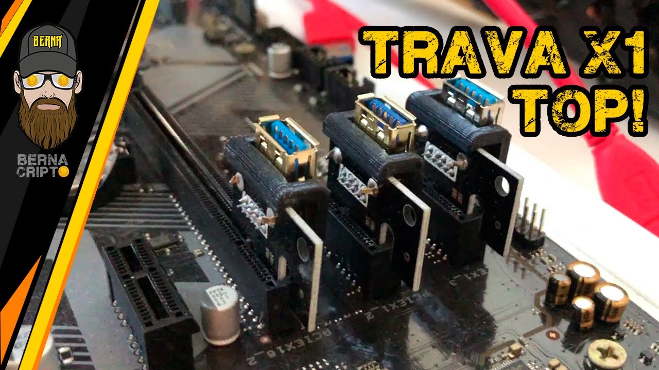 INSTALANDO NOVOS RISERS v009s COM TRAVA X1 3D, FICOU DEMAIS!! - BERNA CRIPTO