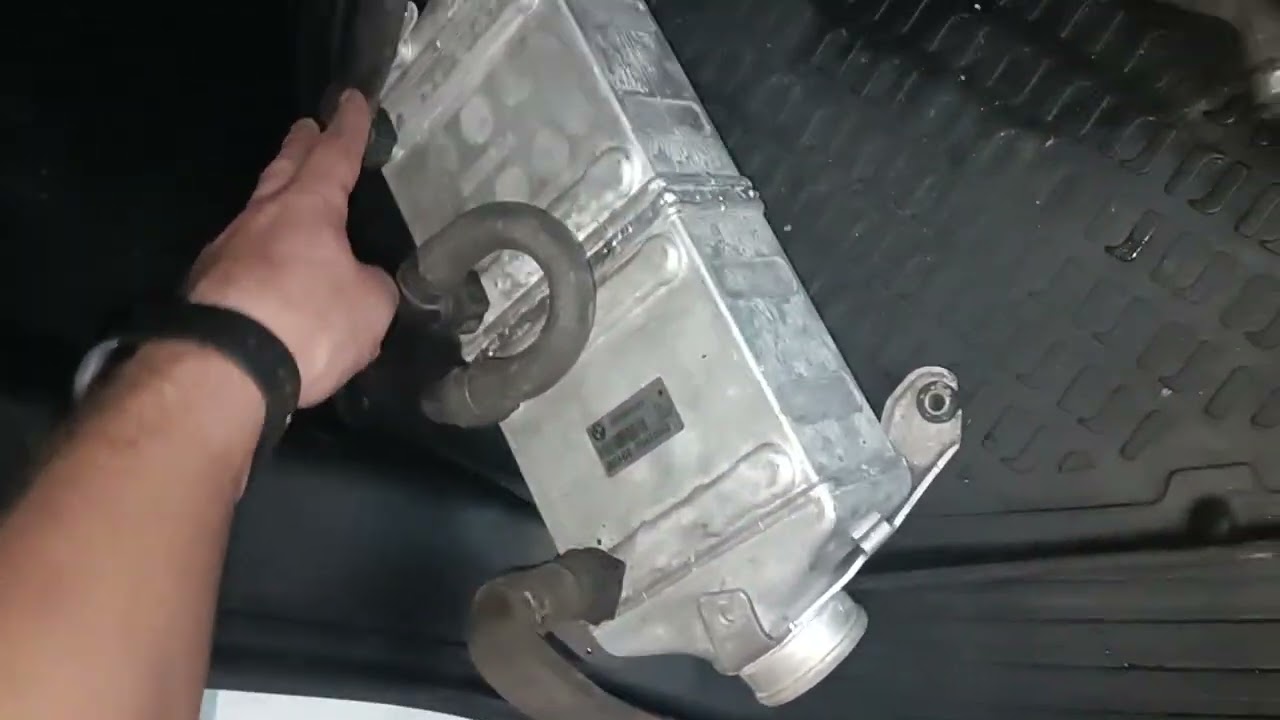 Система интеркулера воздух-вода для hyundai ix35 на базе bmw часть 1