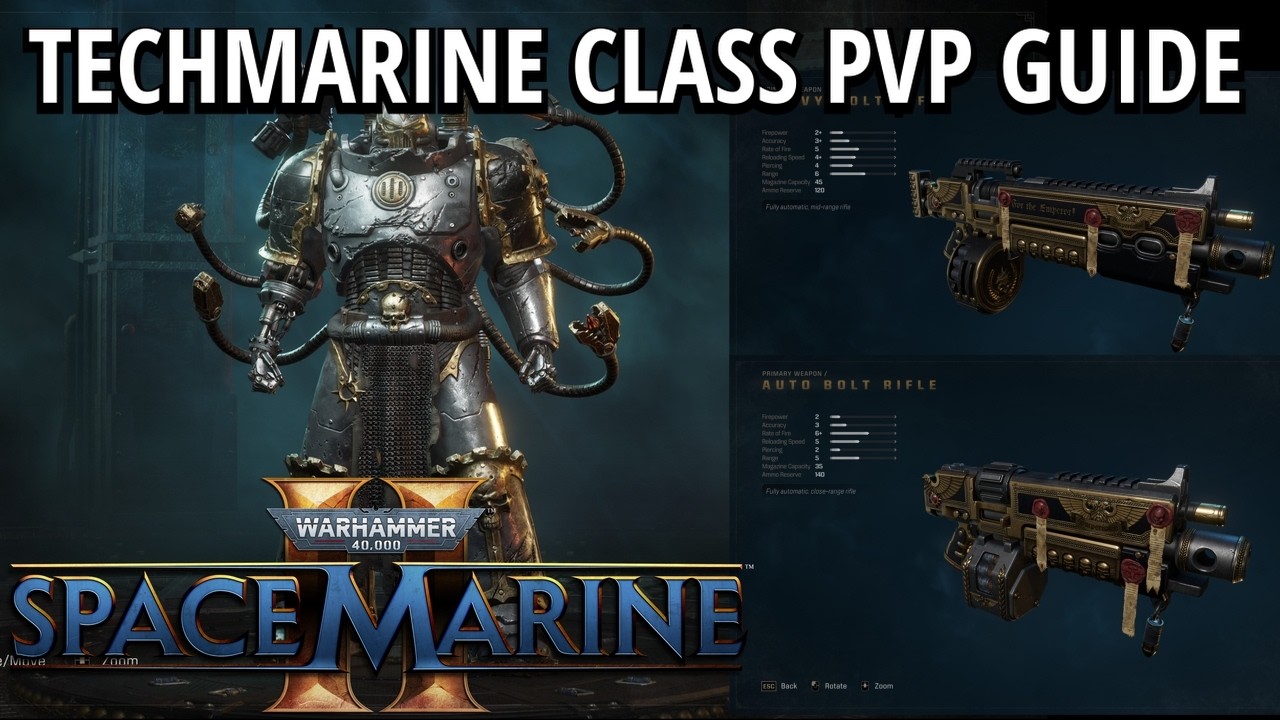 SPACE MARINE 2 - Руководство по PvP-боям класса Технодесантник