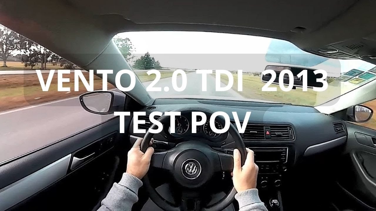 Volkswagen VENTO 2.0 TDI ADVANCE 2013 TEST (POV)| Manejalo vos!