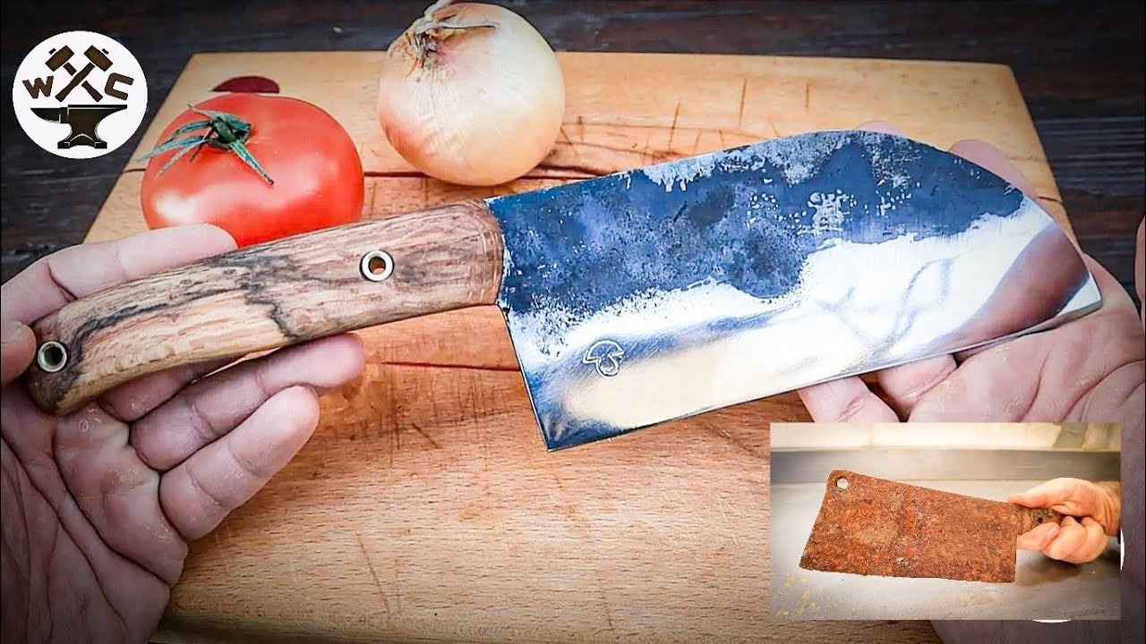 Napravio sam veliki Kuhinjski Noz od stare Satare!