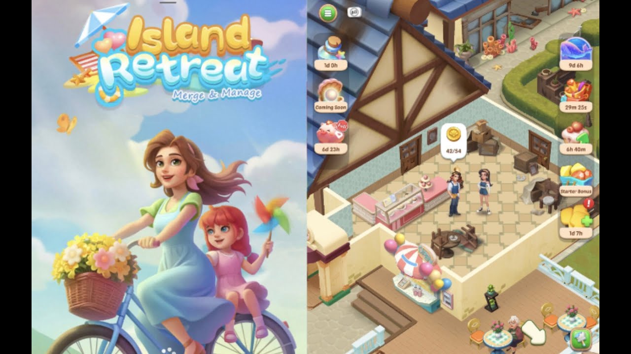 Island Retreat:Merge & Manage | Level 5 - 6  Part  3 🌽🌮  #merge