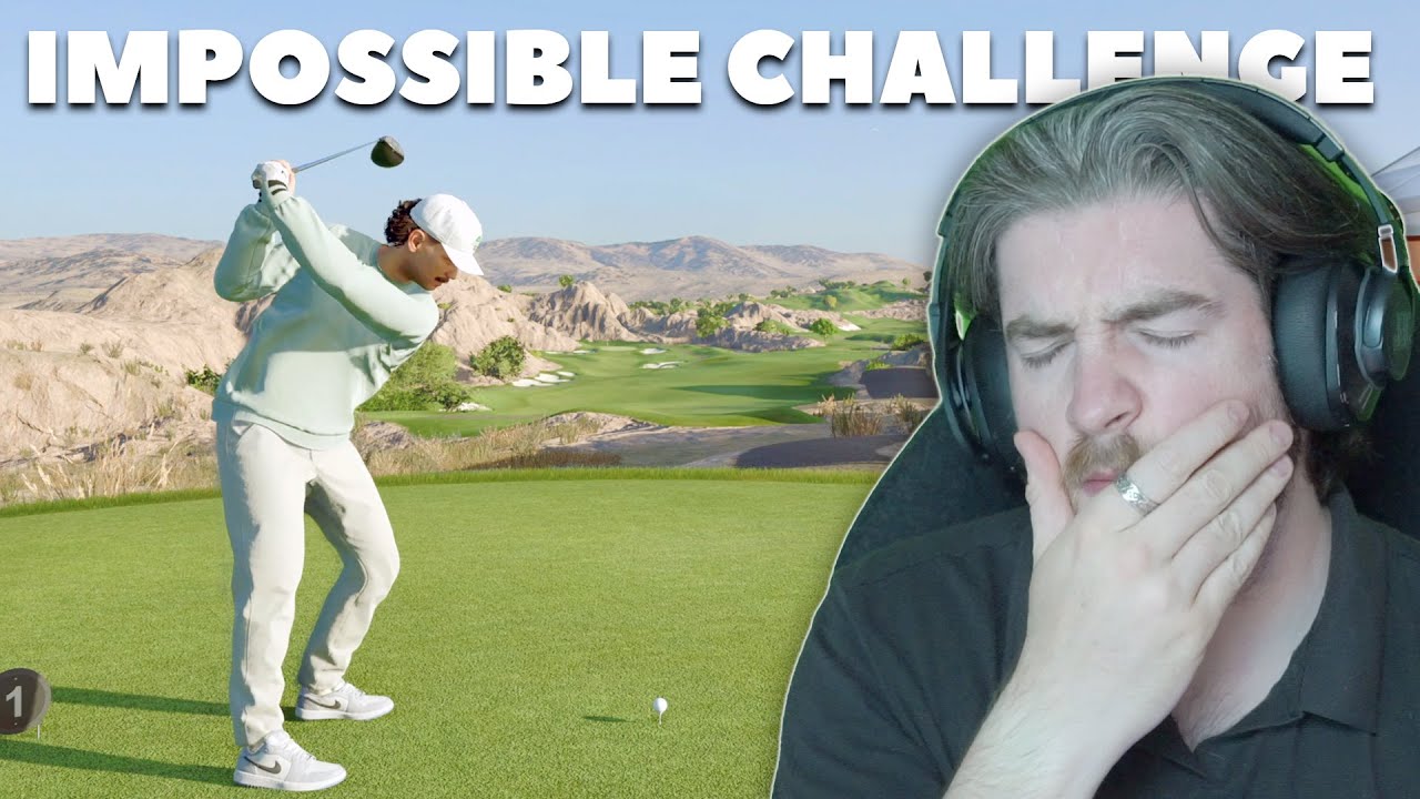 THIS IMPOSSIBLE CHALLENGE ATTEMPT BROKE ME IN PGA TOUR 2K25...