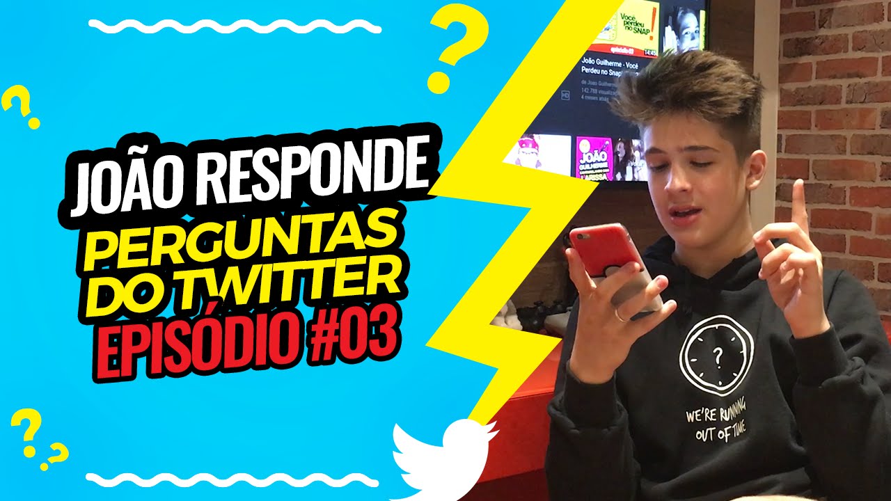 João Guilherme Responde - Perguntas do Twitter (EP03)