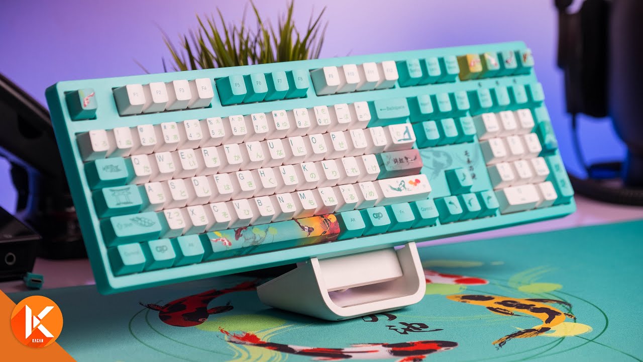 Akko 3108 V2 Monets Pond Mechanical Keyboard Set Review