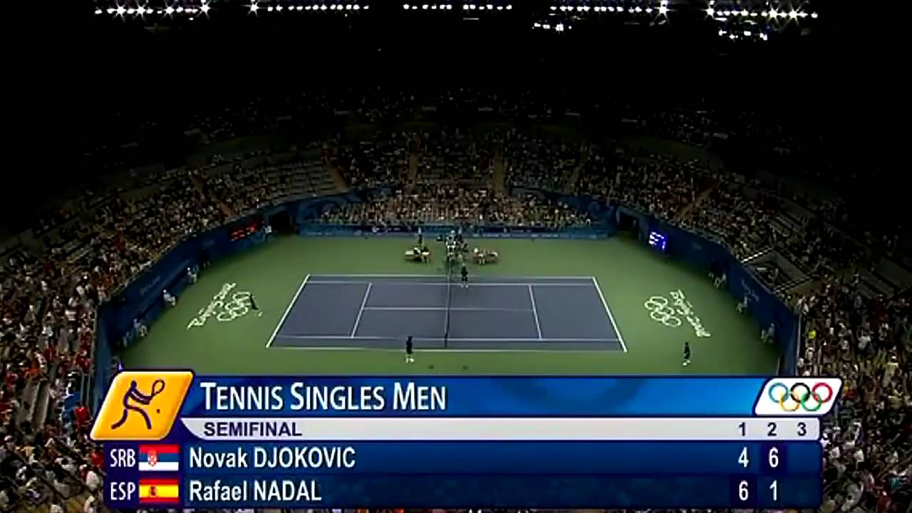 Nadal vs  Djokovic   Olympics 2008  Highlights