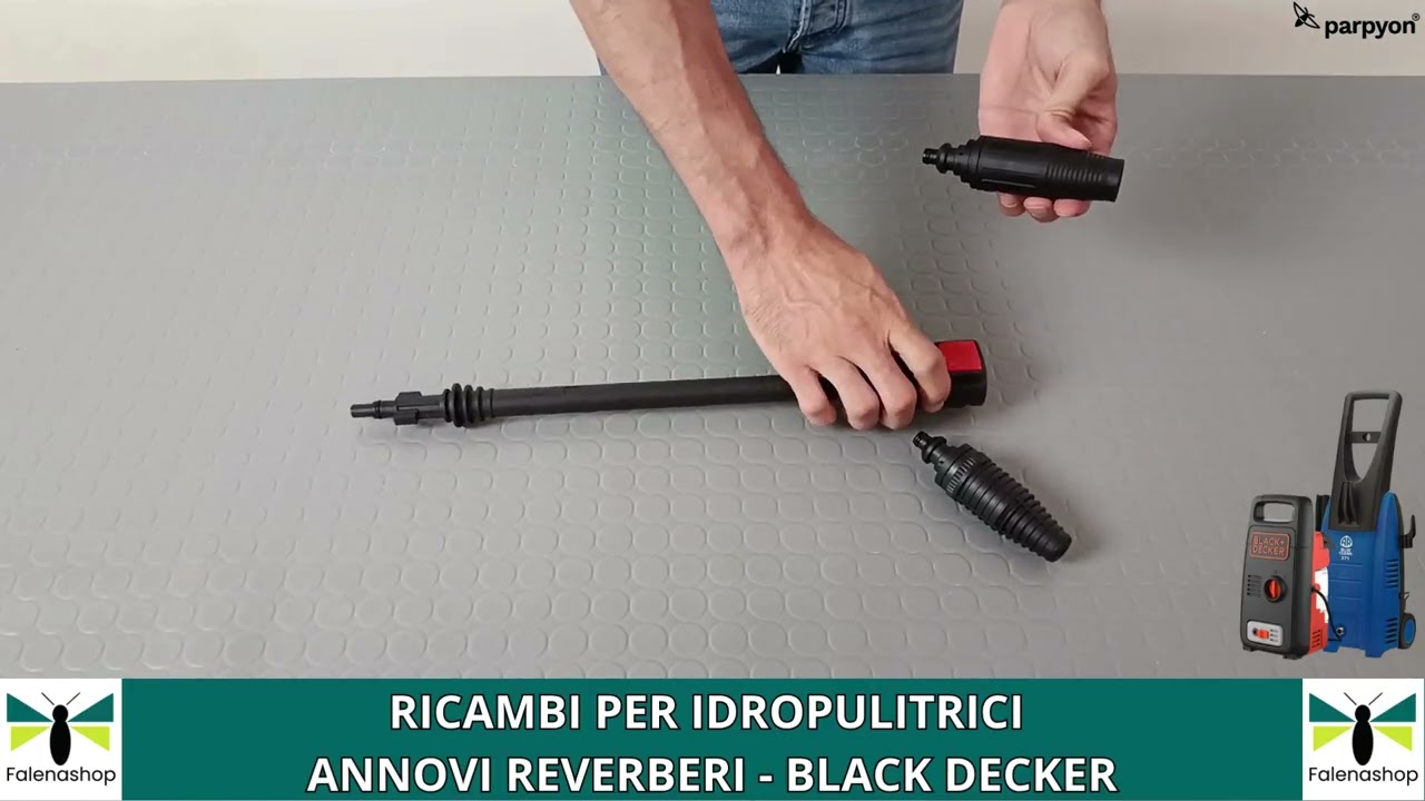 Kit ricambi idropulitrice Annovi Reverberi Black Decker