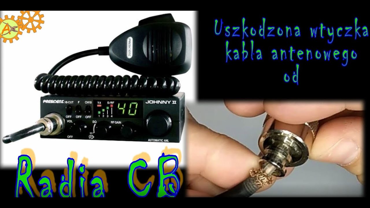 Wtyczka kabla radia CB
