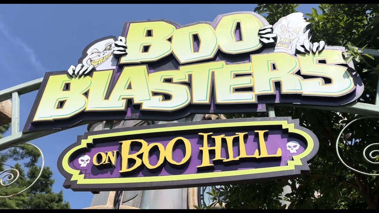 BOO BLASTERS ON BOO HILL AT KING'S ISLAND | RIDE POV