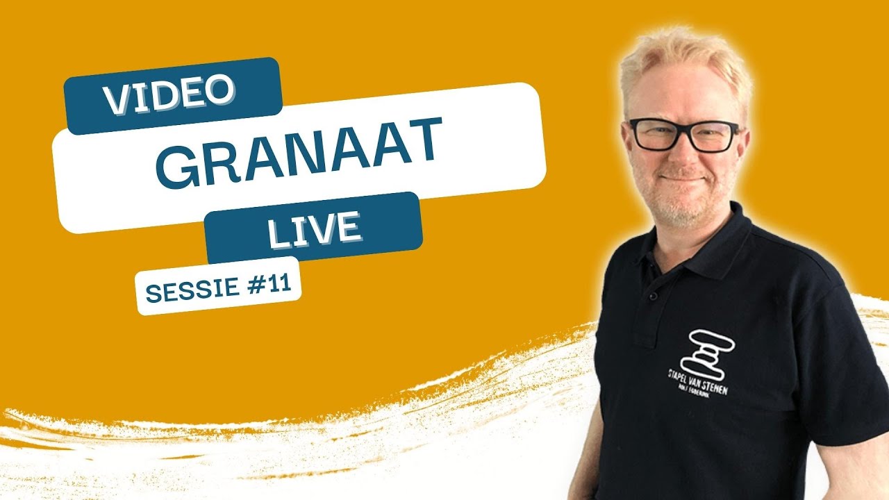 live-sessie #11: Granaat (almandien, pyroop, spessartien, grossulaar, hessoniet, uvaroviet, enz.)
